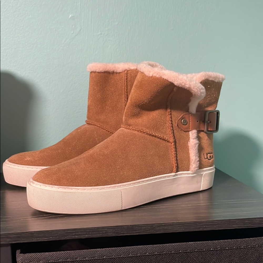 UGG Women's Brown Suede Winter Boots